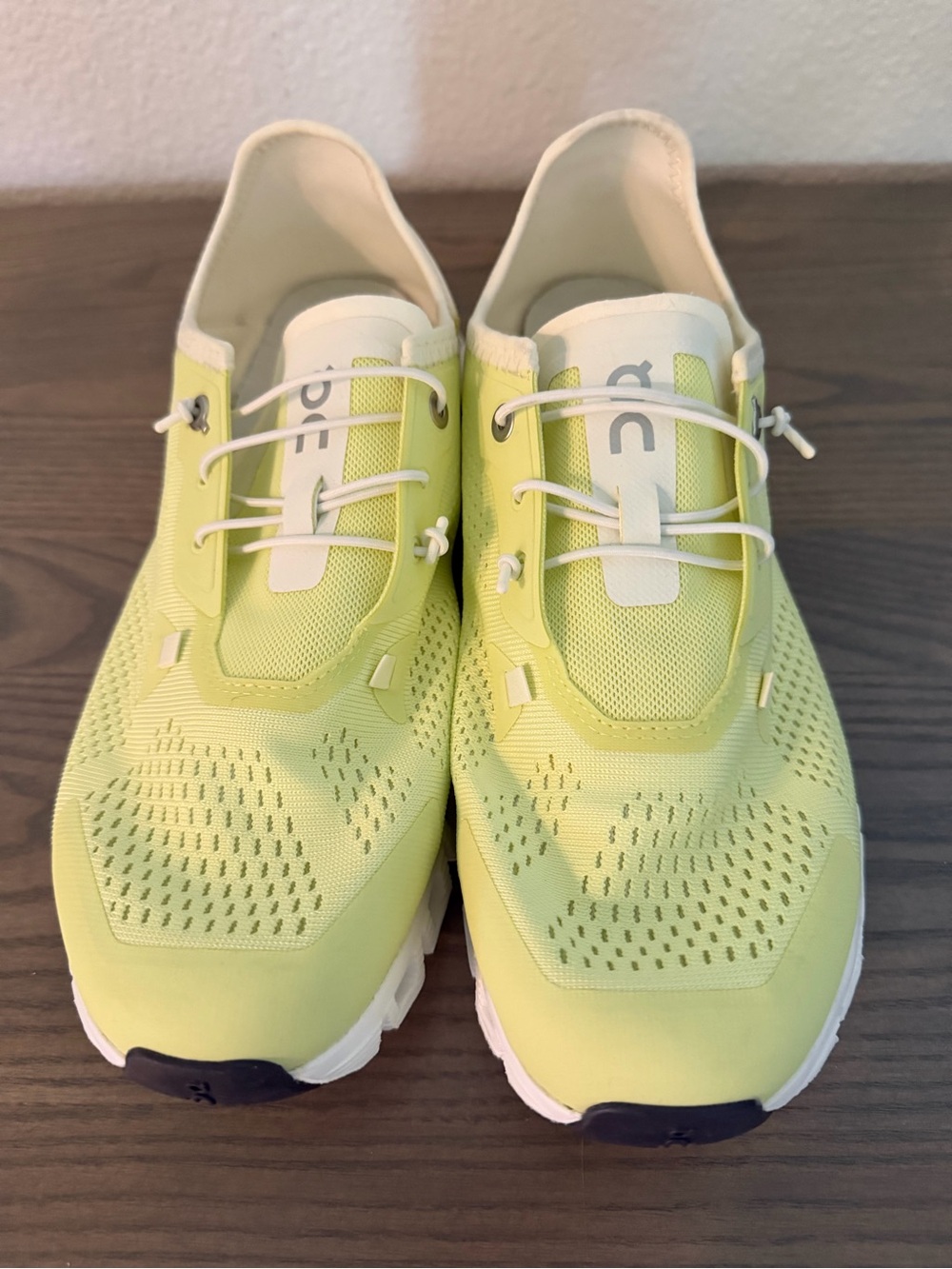 On Running Lime Green Athletic Sneakers